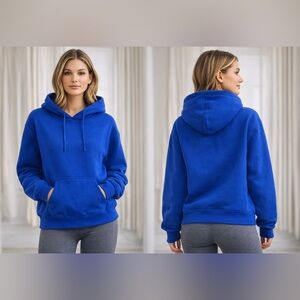Vibrant Blue Women's Hoodie